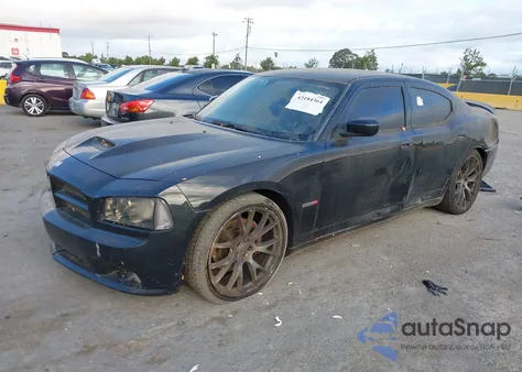 2006 Dodge Charger Srt8 из США, поврежденный, VIN 2B3KA73W96H289092